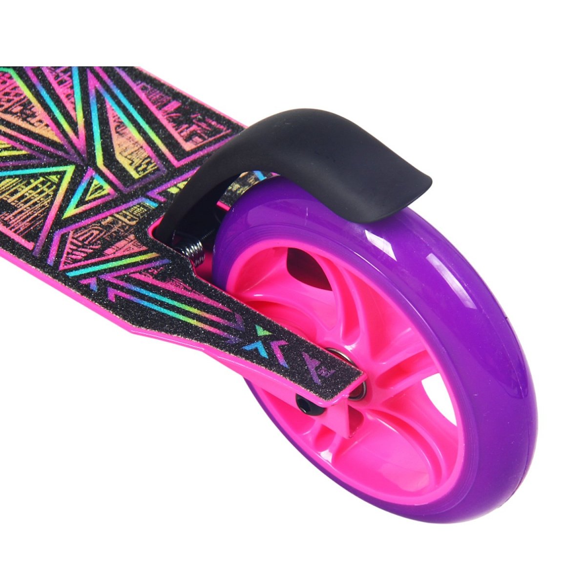 Самокат CK-SJ145-40 145мм pink (фонарь и наклейка в подарок)