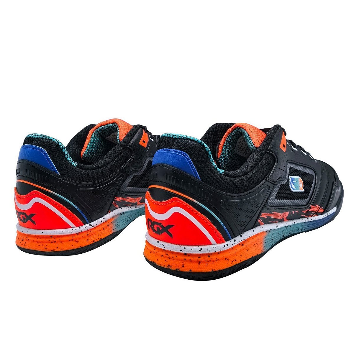 Бутсы зальные SB-ZAL-052 Black/Orange