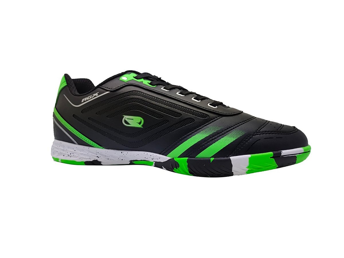 Бутсы зальные SB-M-061 Black/Green