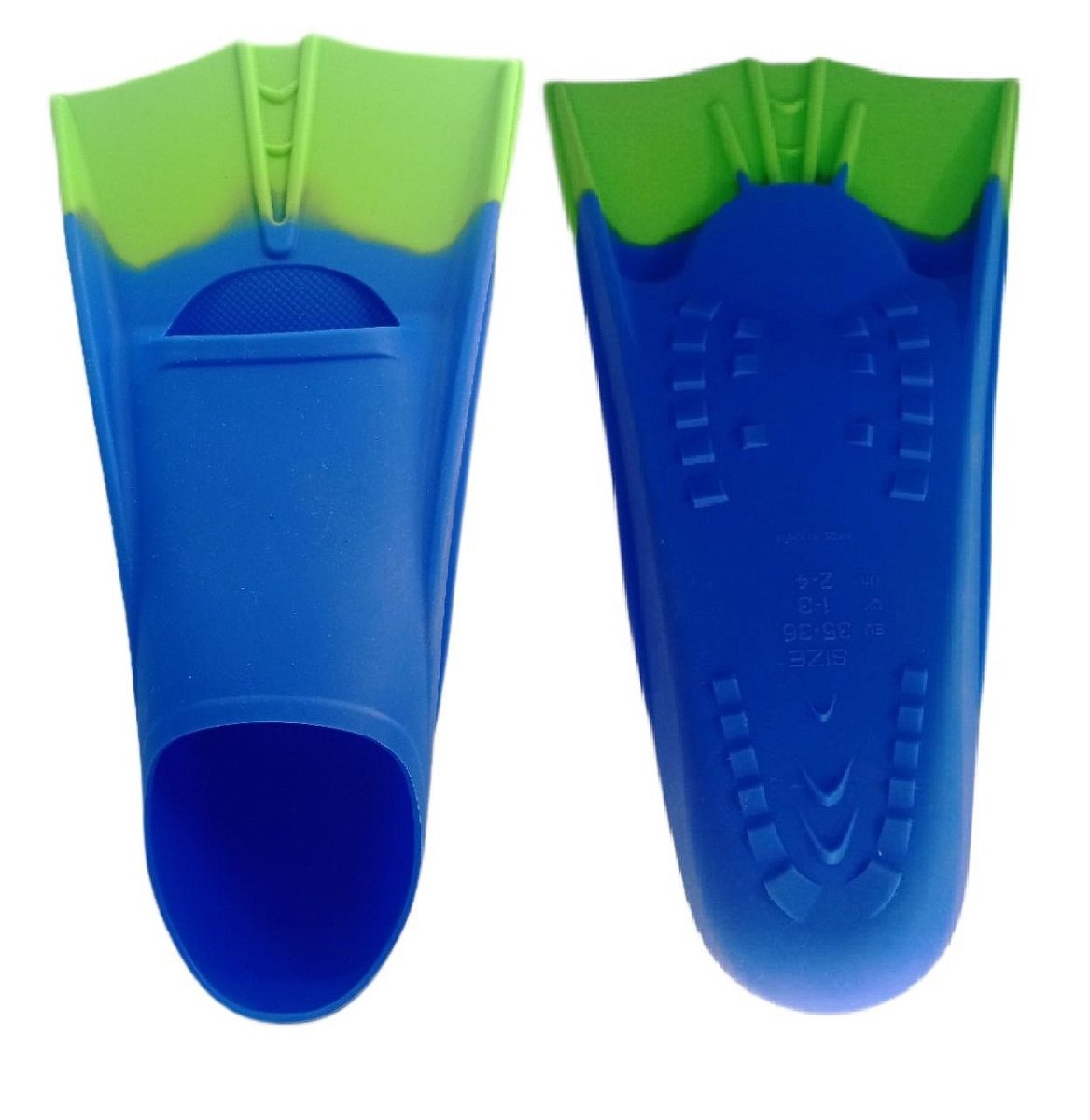 Ласты короткие JE-F24 blue/green