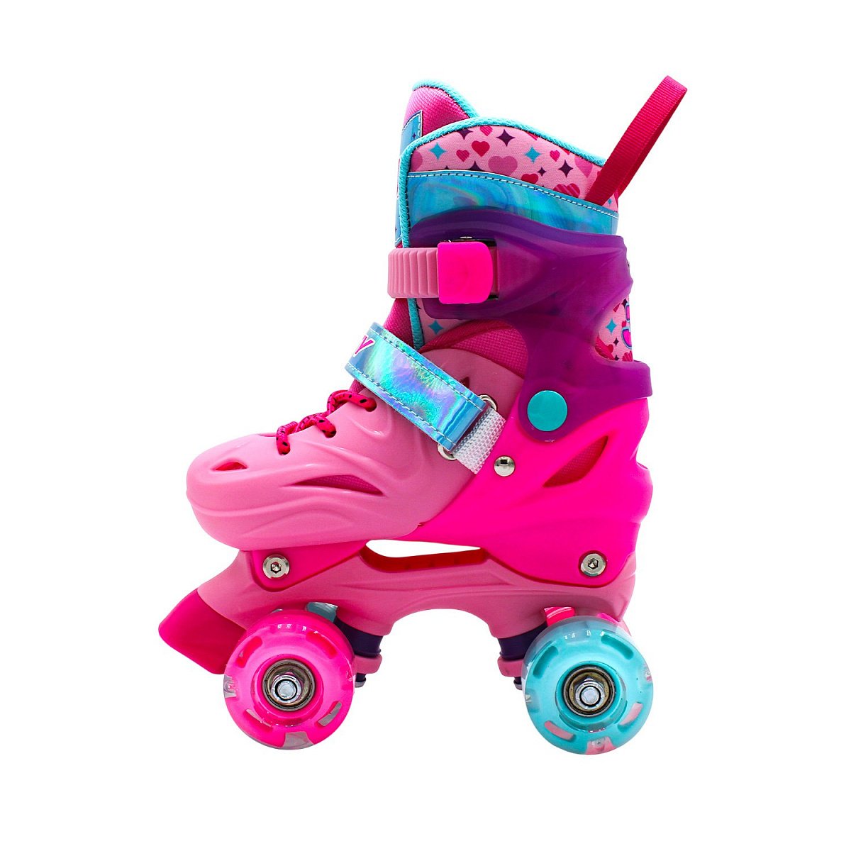 Роликовые коньки КВАДЫ JE-SK-SQ-590-81 Pink