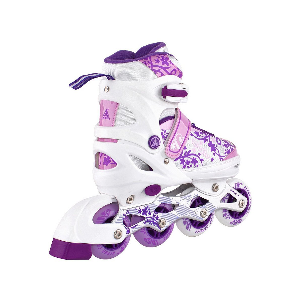 Раздвижные роликовые коньки BELL violet