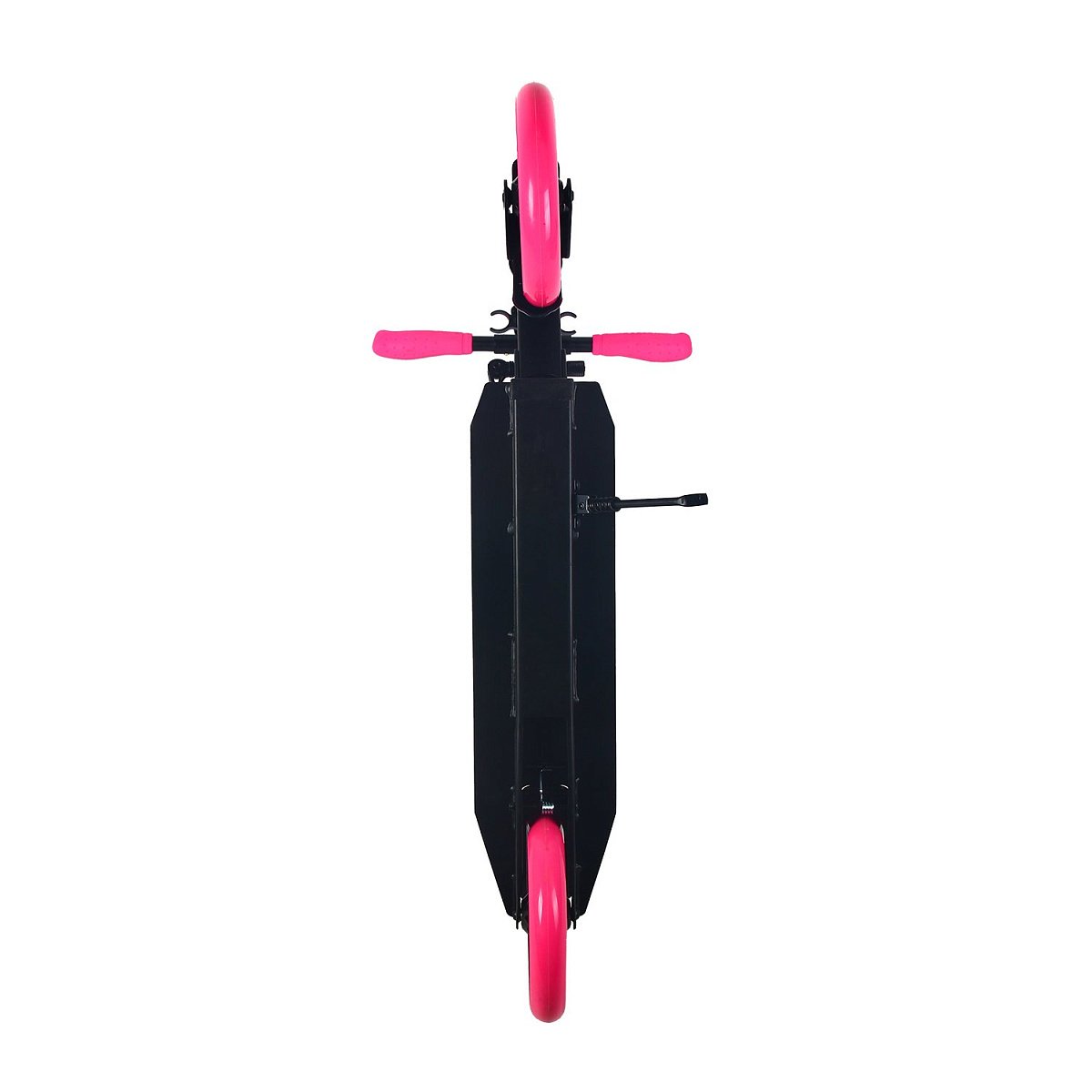 Самокат JE-SA200-60 200мм black-pink (наклейки в подарок)