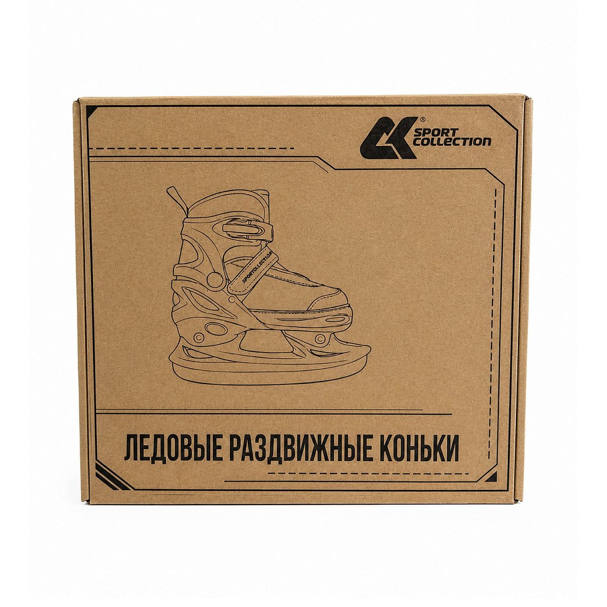 Раздвижные коньки CK-SK1116 Violet (светящийся ремешок в подарок)