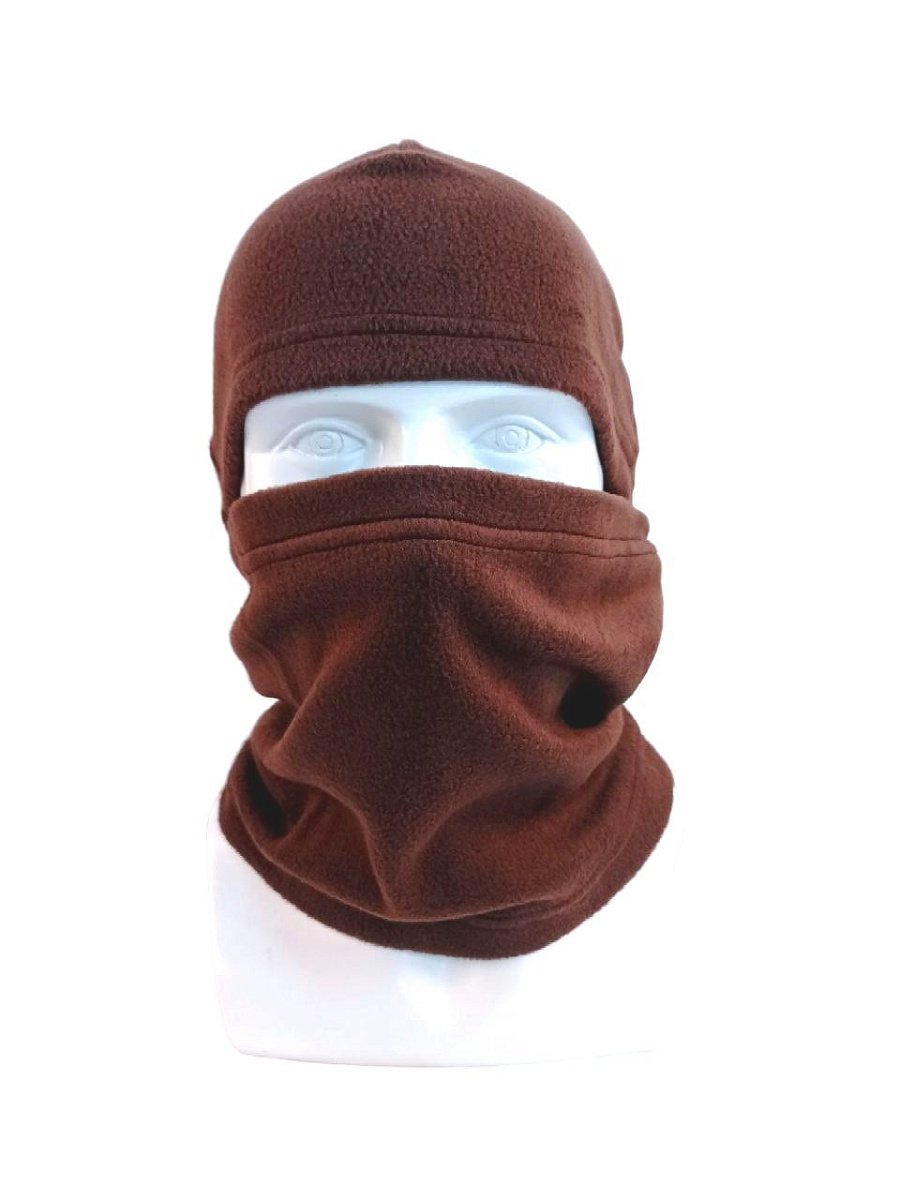 Комплект из флиса (шапка, снуд) AC-BK-05 коричневый