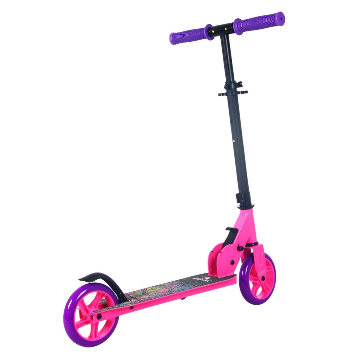 Самокат CK-SJ145-40 145мм pink (фонарь и наклейка в подарок)