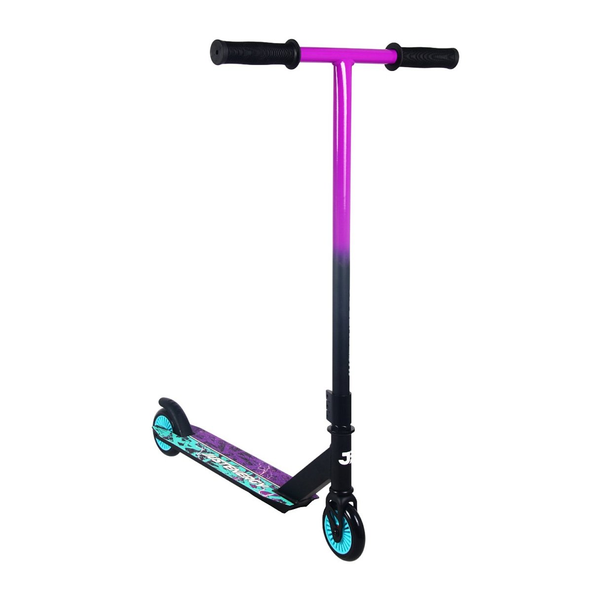 Самокат трюковый JE-ST100-20 100мм black