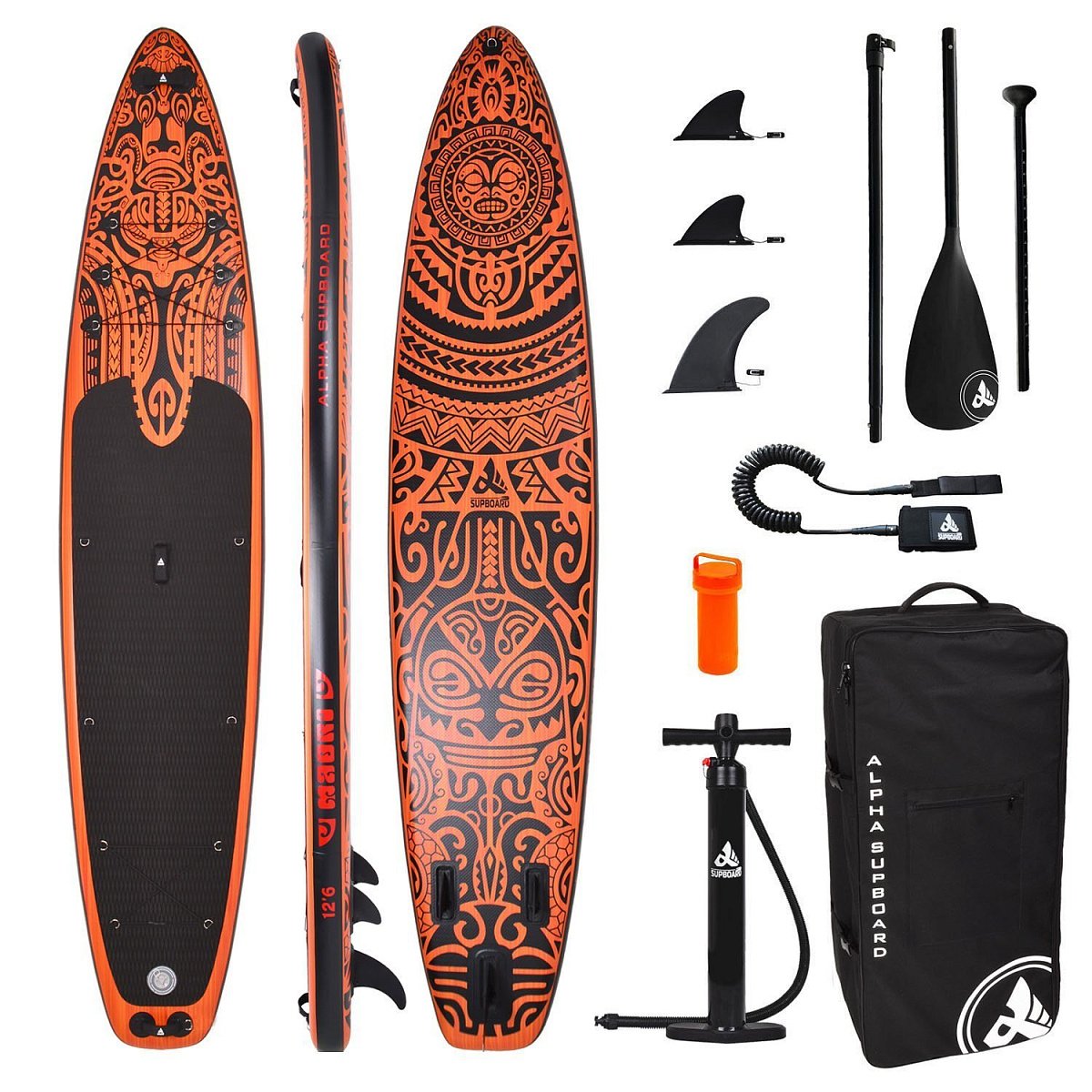 Надувная SUP-доска Сапборд (SUP board) MAORI-12.6