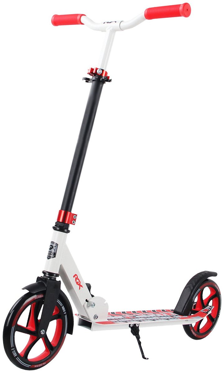 Самокат NXS 200мм red (100% алюминий)