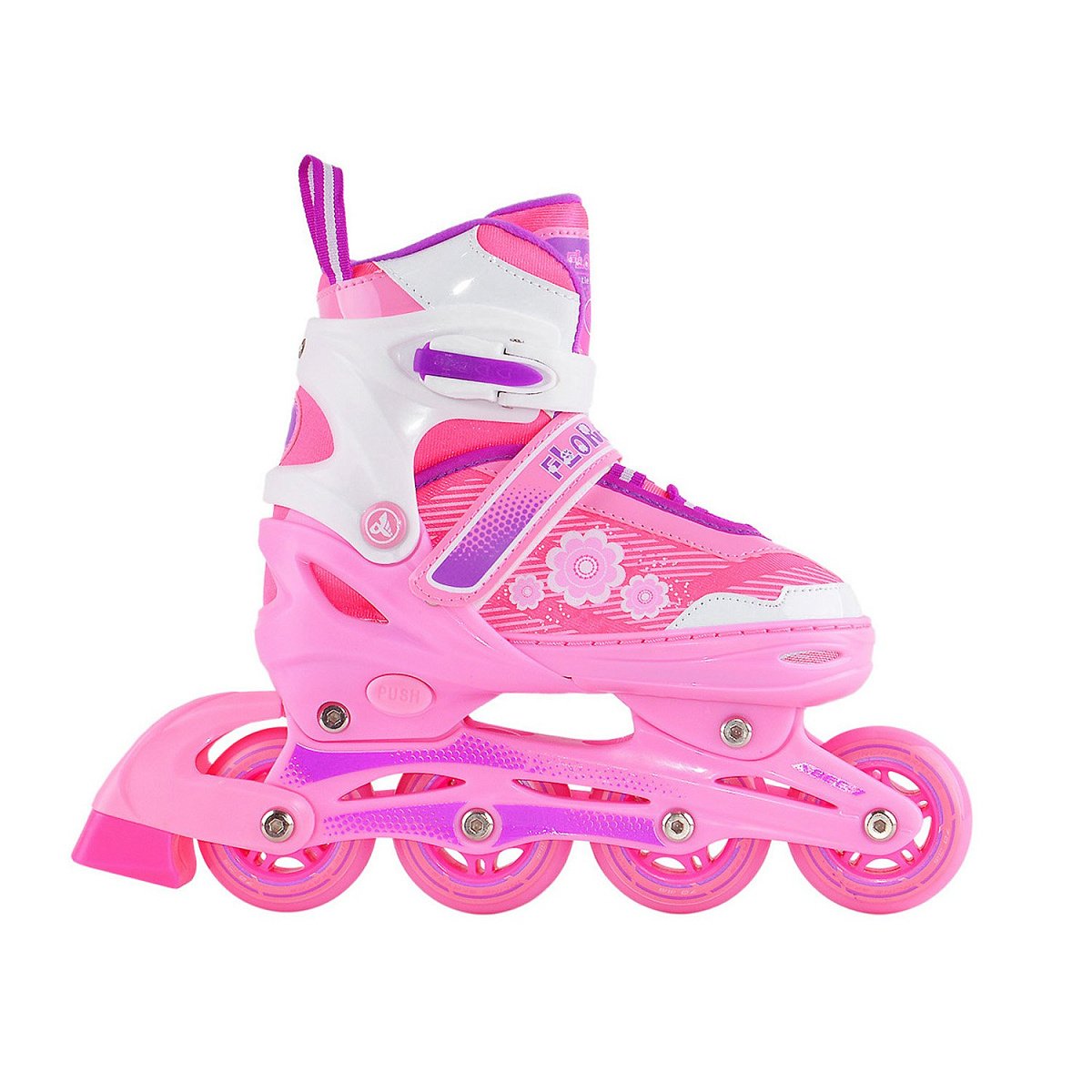 роликовый комплект FLRT white-pink-violet