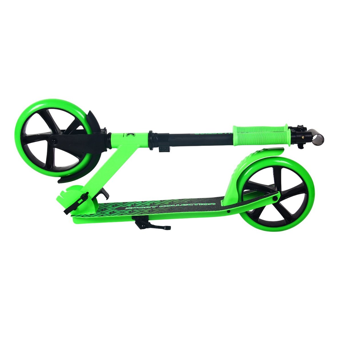 Самокат CK-SA200-2 200мм green (фонарь и наклейка в подарок)