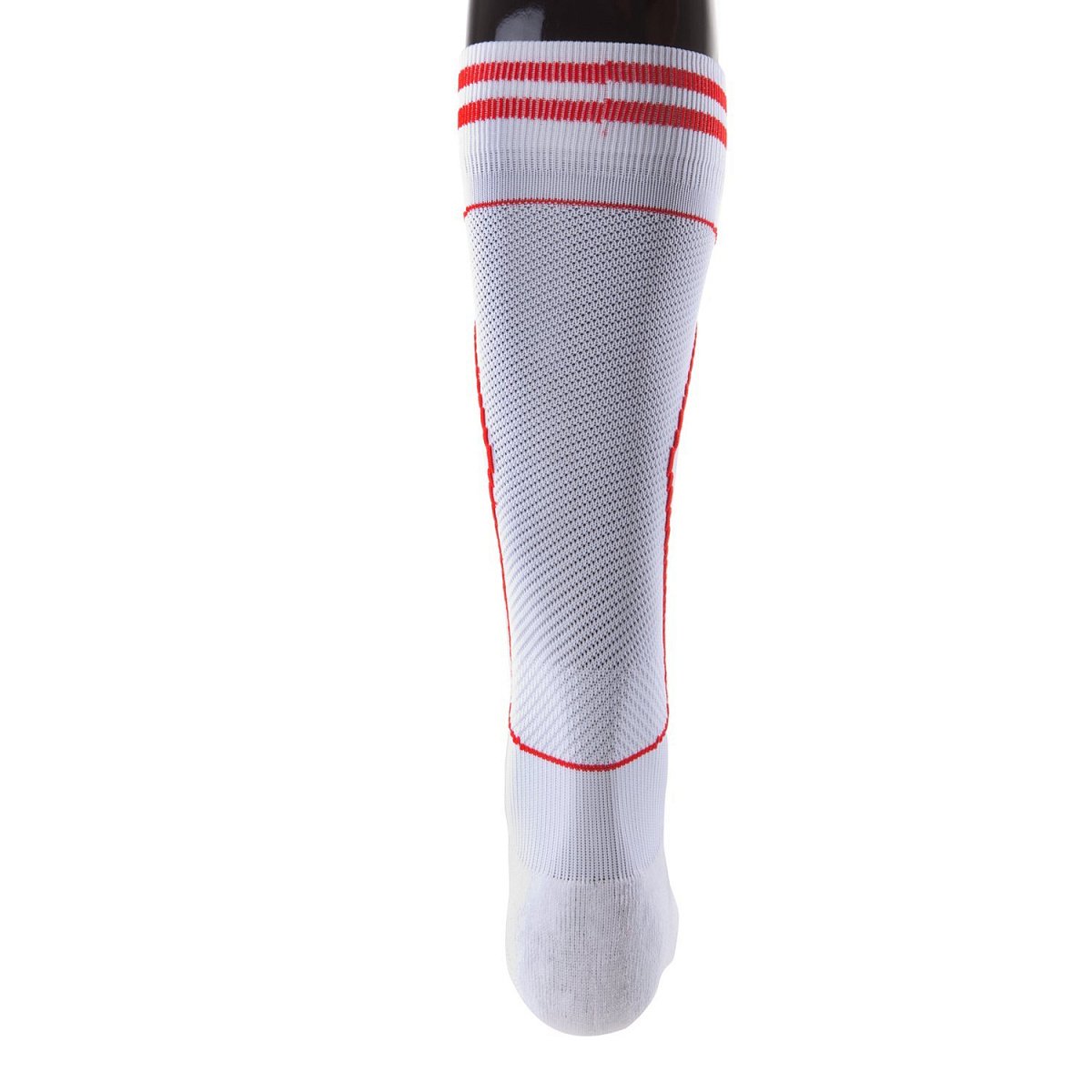 Гетры футбольные S-20  WHT/RED