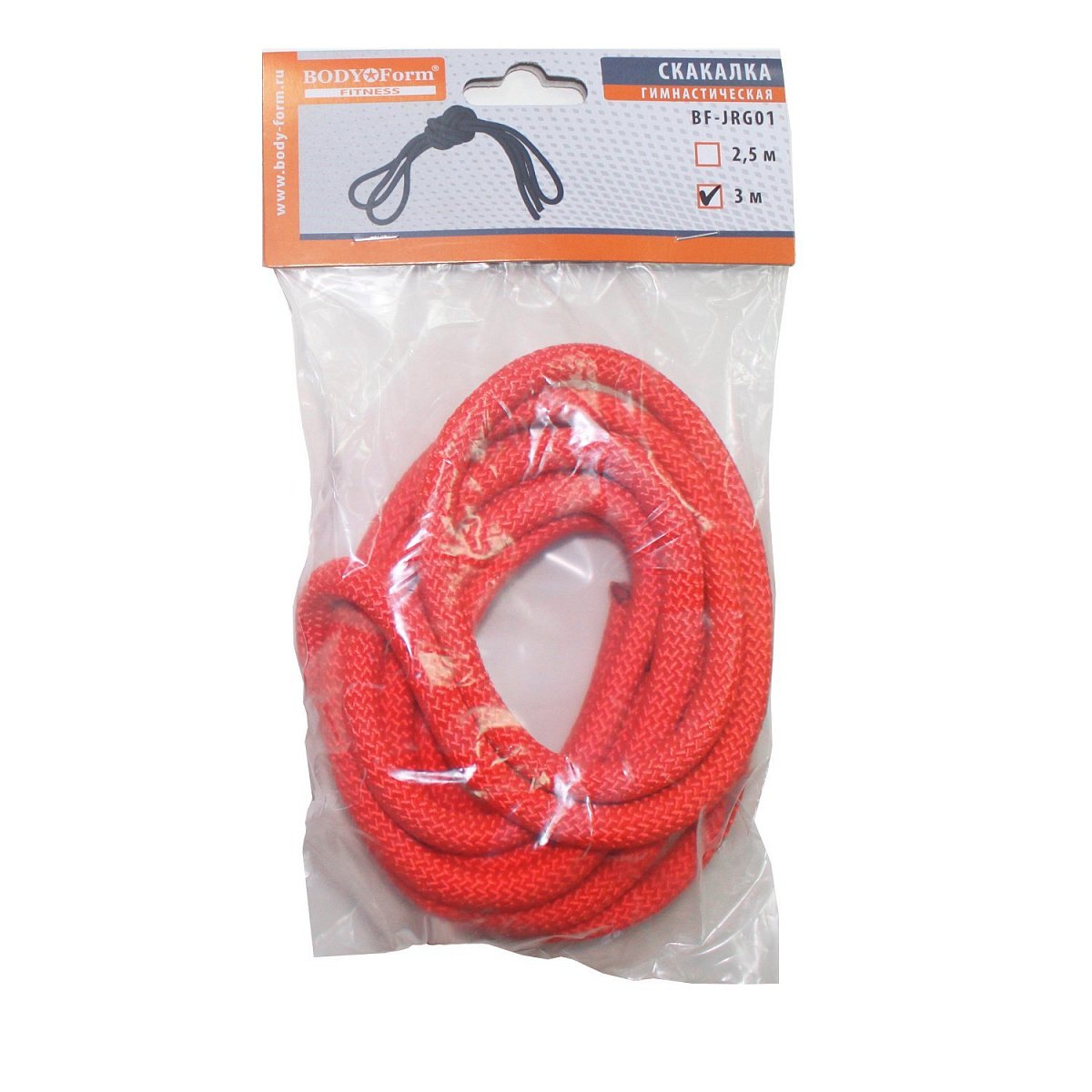 Скакалка гимнастическая BF-SK02 (BF-JRG01) 3м, 180гр