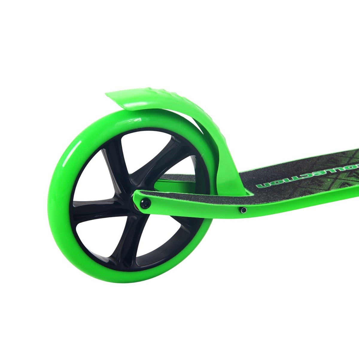 Самокат CK-SA200-2 200мм green (фонарь и наклейка в подарок)