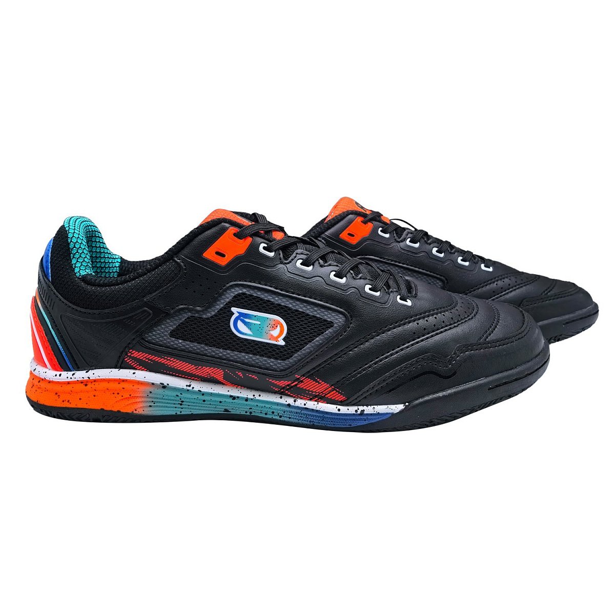 Бутсы зальные SB-ZAL-052 Black/Orange детские