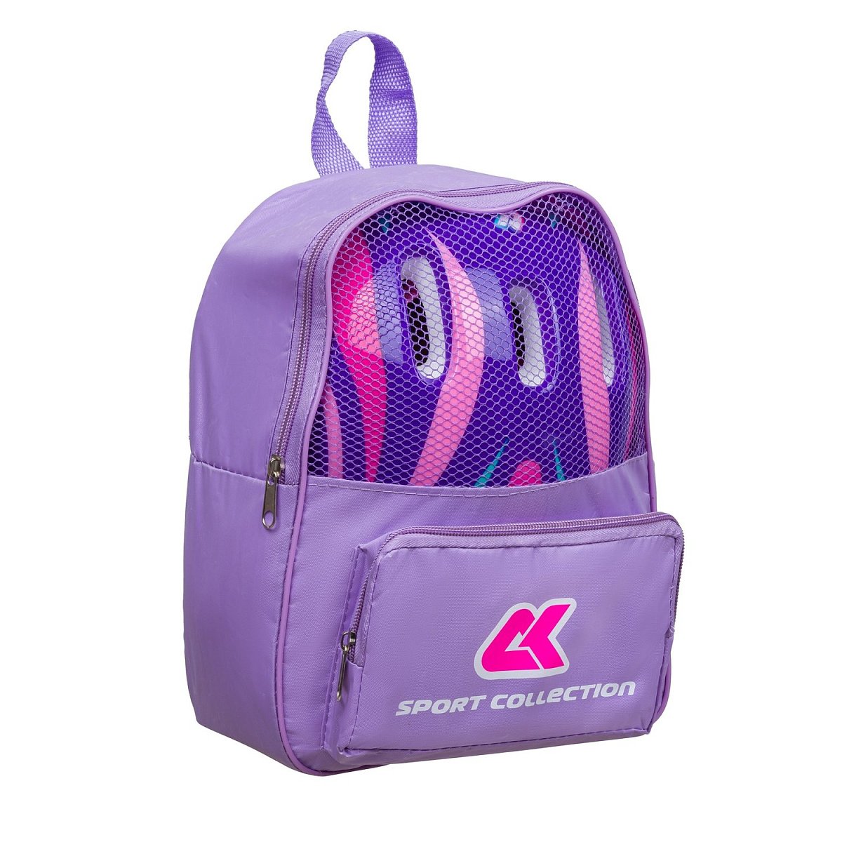 Набор (шлем, защита) CK-HP-G002 violet