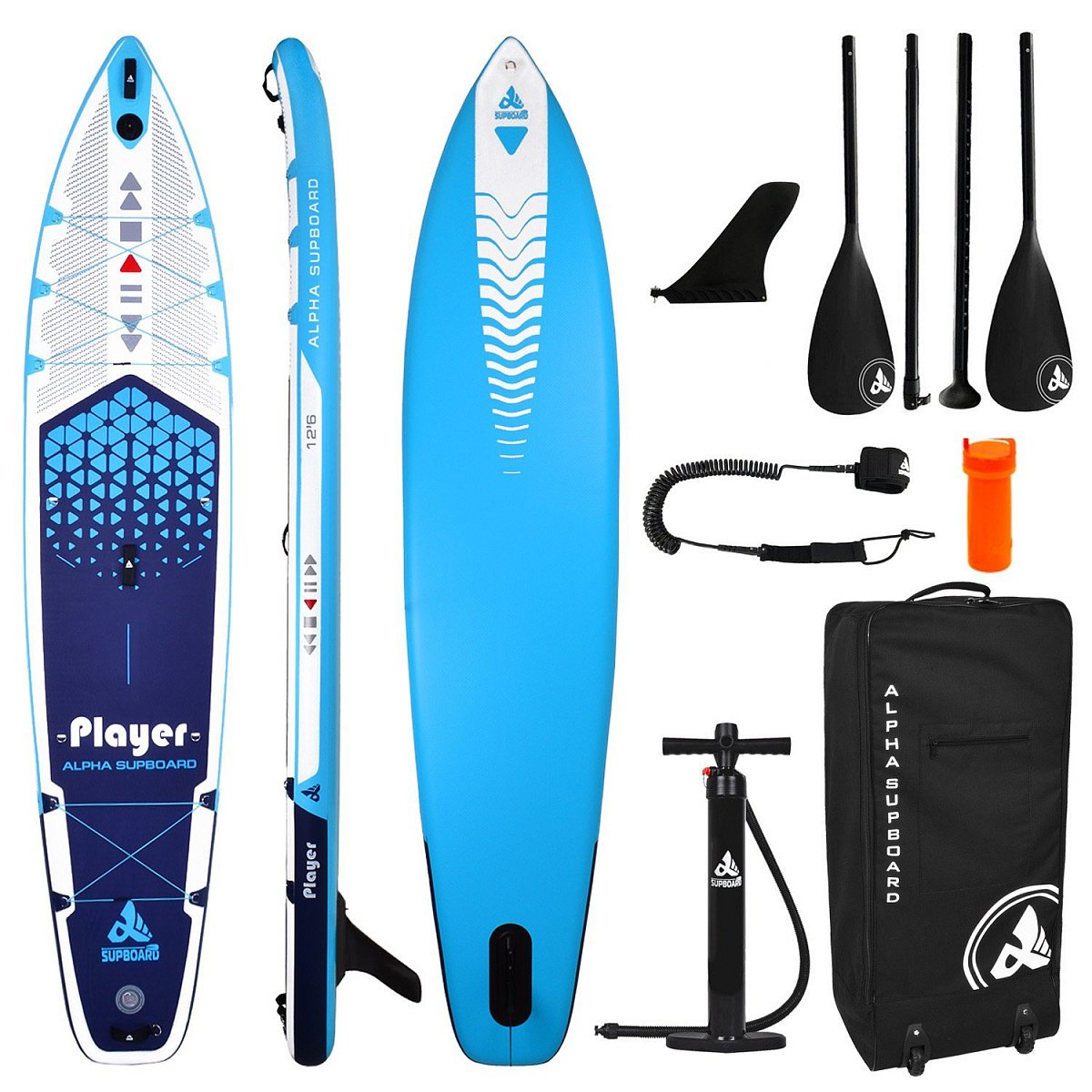 Надувная SUP-доска Сапборд (SUP board) RX-12P COMFORT