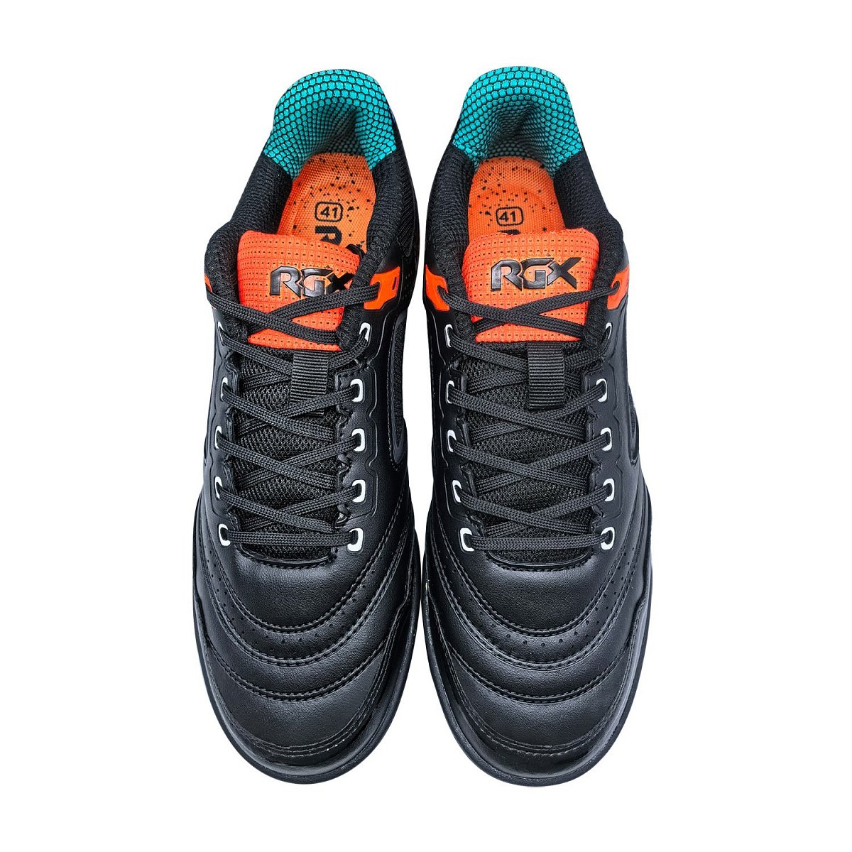 Бутсы зальные SB-ZAL-052 Black/Orange детские