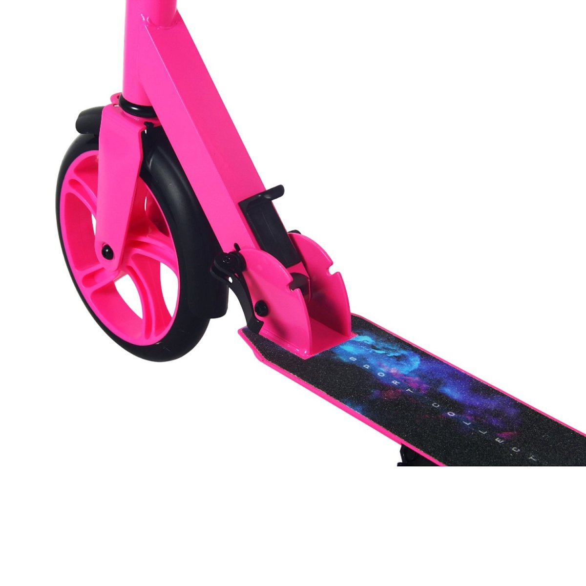 Самокат CK-SA200-1 200мм pink (фонарь и наклейка в подарок)
