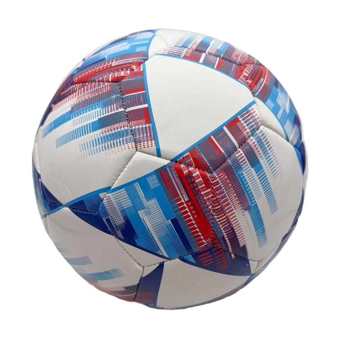 Мяч футбольный RGX-FB-1726-Blue-Red Sz5