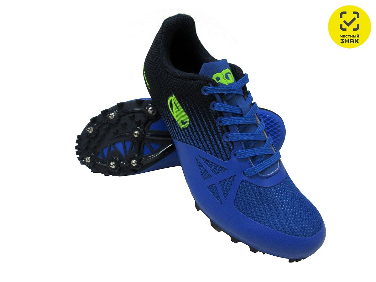 Шиповки легкоатлетические для бега RGX-LT03 Blue