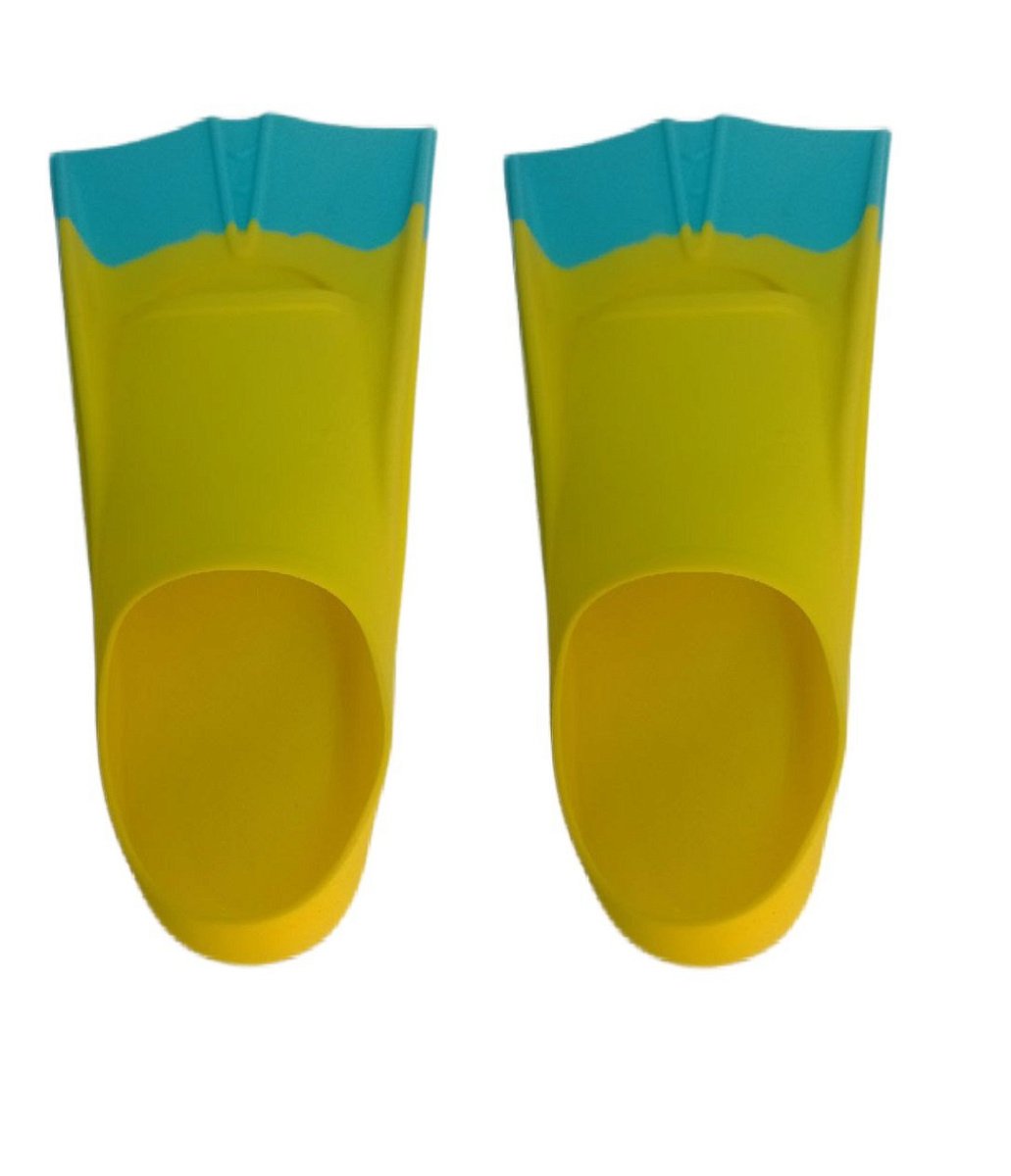 Ласты короткие JE-F24 lime/blue
