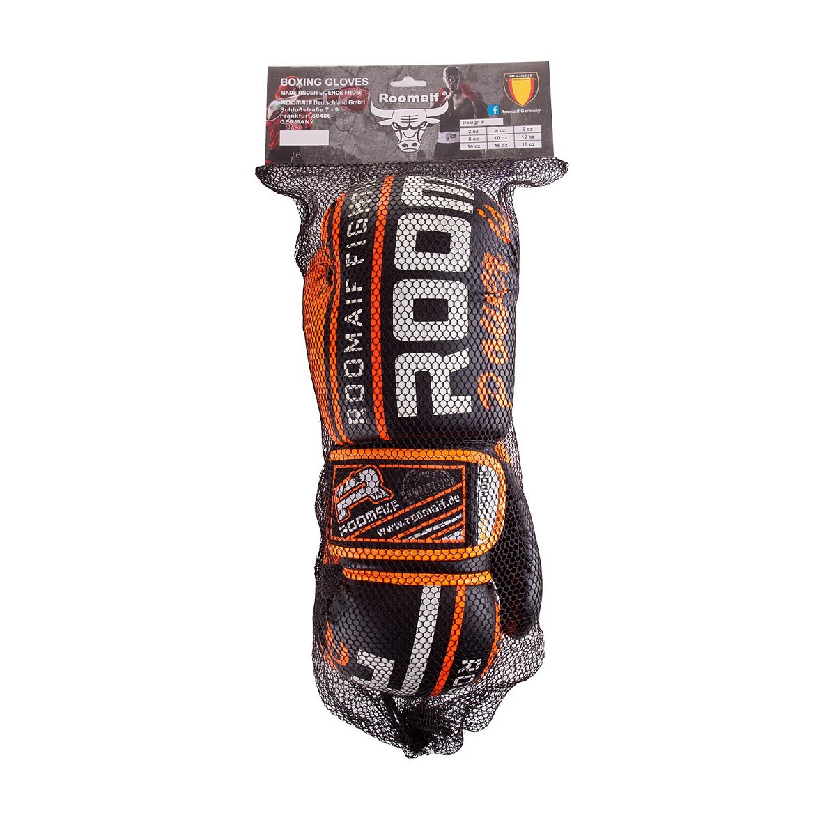 Боксерские перчатки RBG-242 Dx Orange