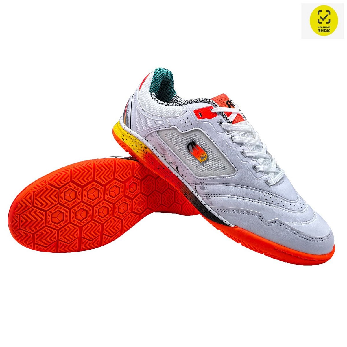 Бутсы зальные SB-ZAL-052 White
