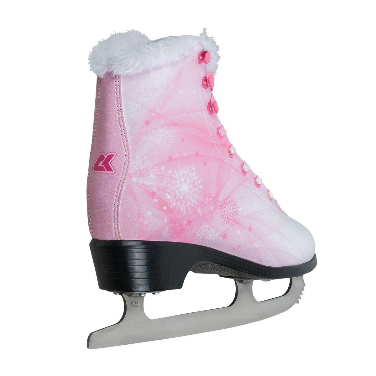Фигурные коньки CK-SF2206 Pink (фонарик в подарок)