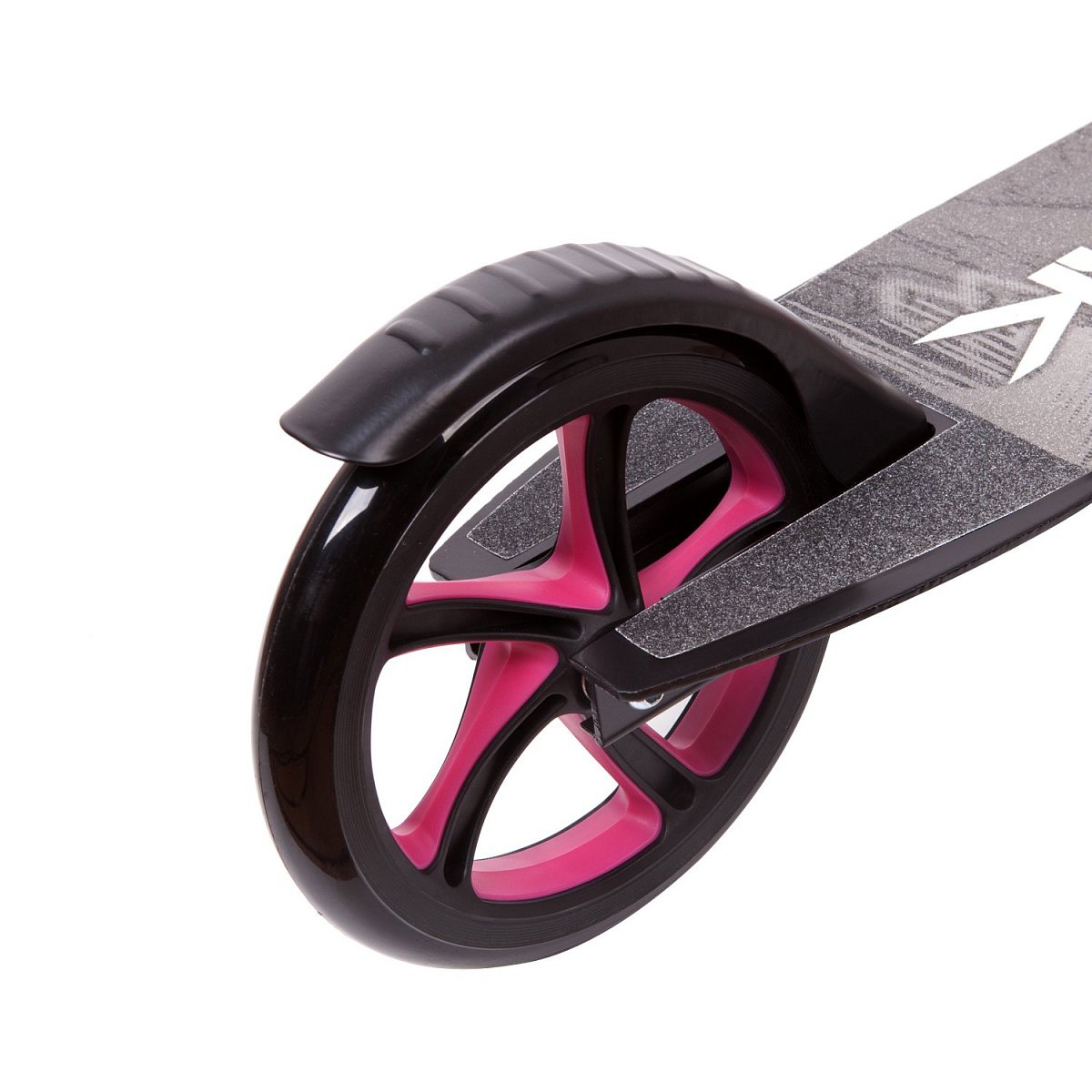 Самокат STARK 200мм pink (100% алюминий, передний амортизатор)