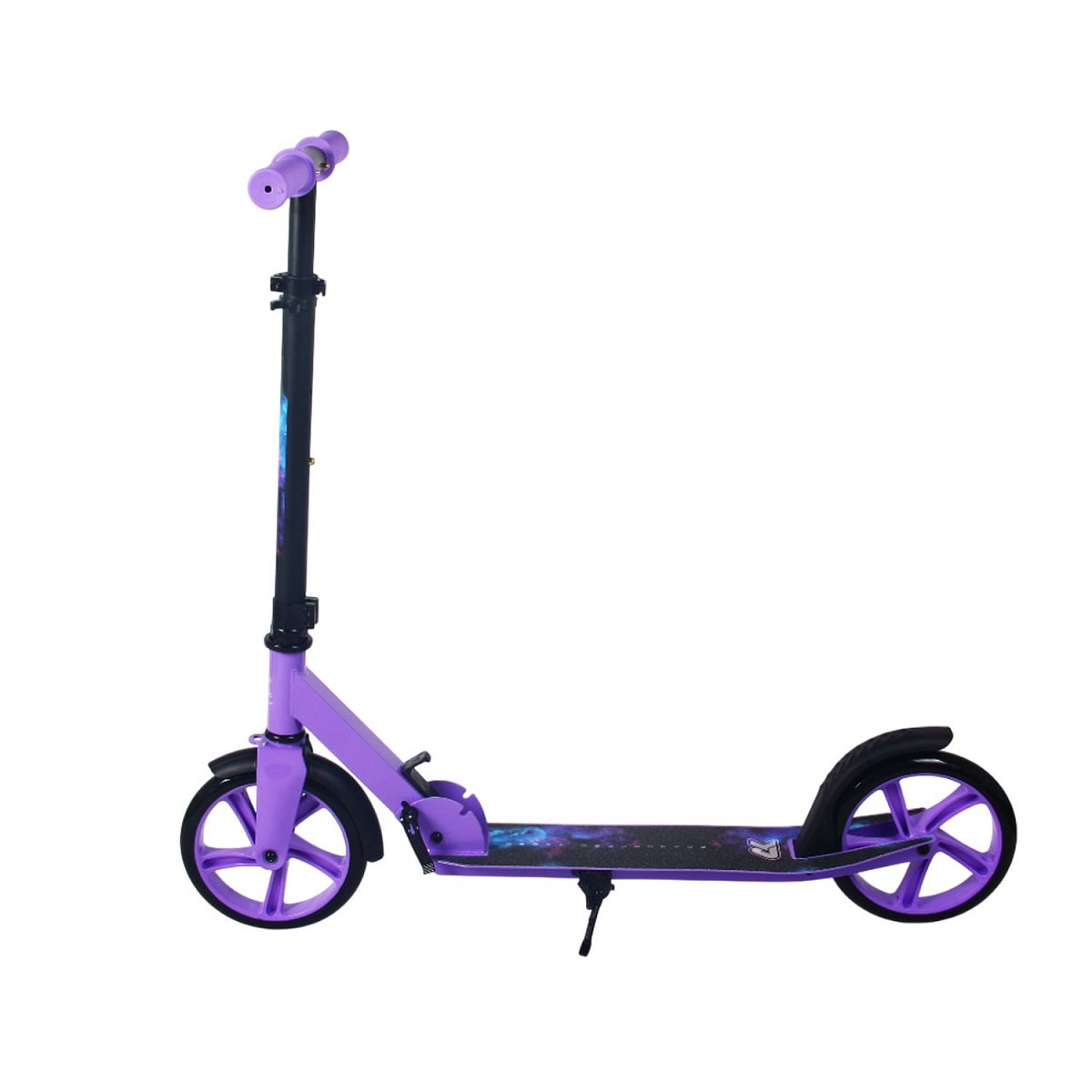 Самокат CK-SA200-1 200мм violet (фонарь и наклейка в подарок)
