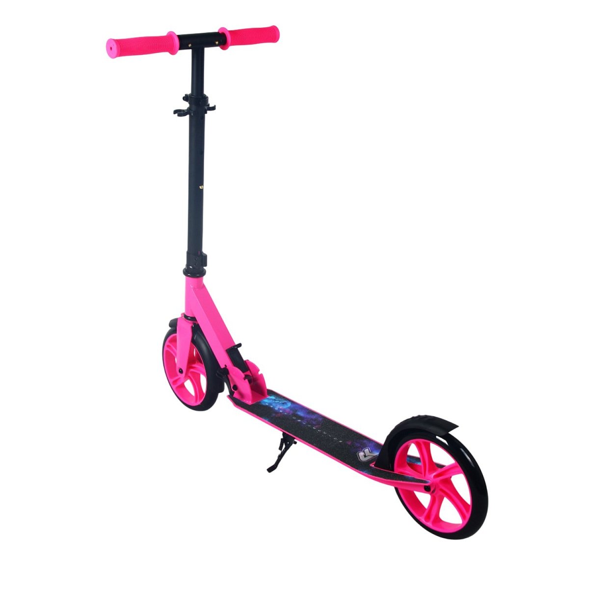 Самокат CK-SA200-1 200мм pink (фонарь и наклейка в подарок)