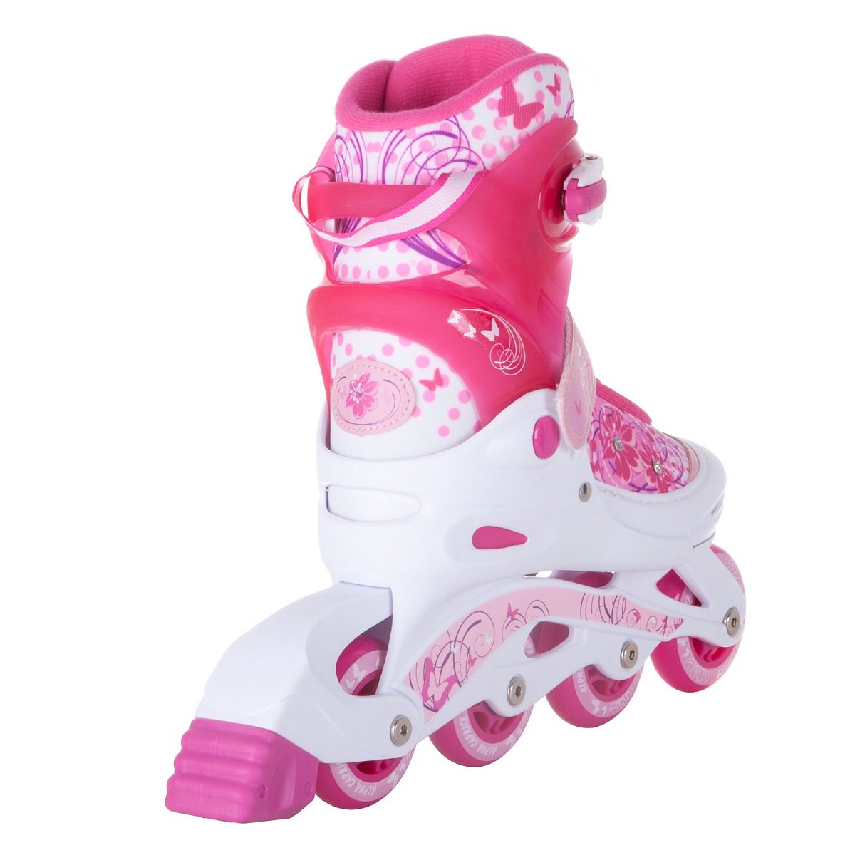 Раздвижные роликовые коньки Venera Pink