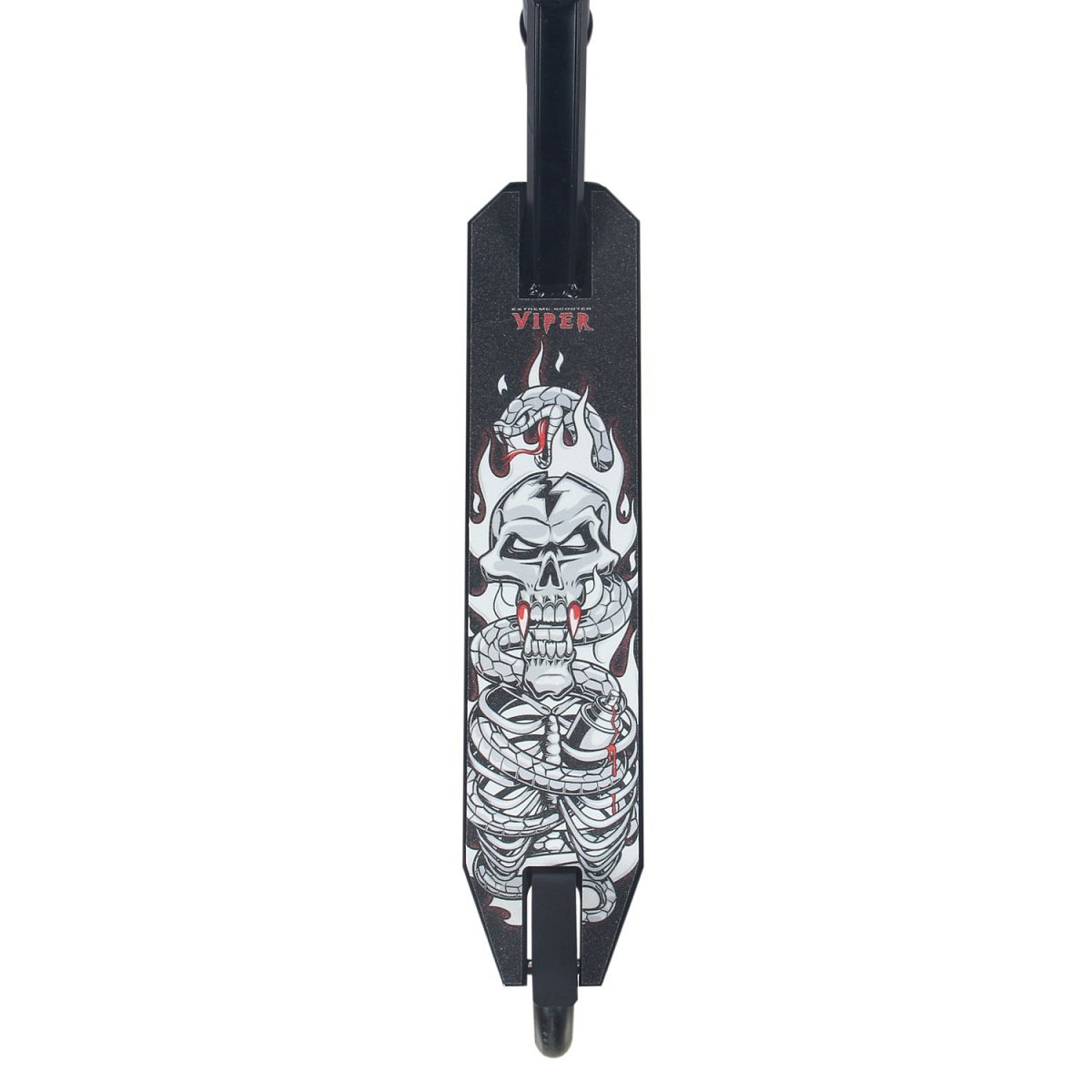 Самокат трюковый VIPER HIC 110мм black/red