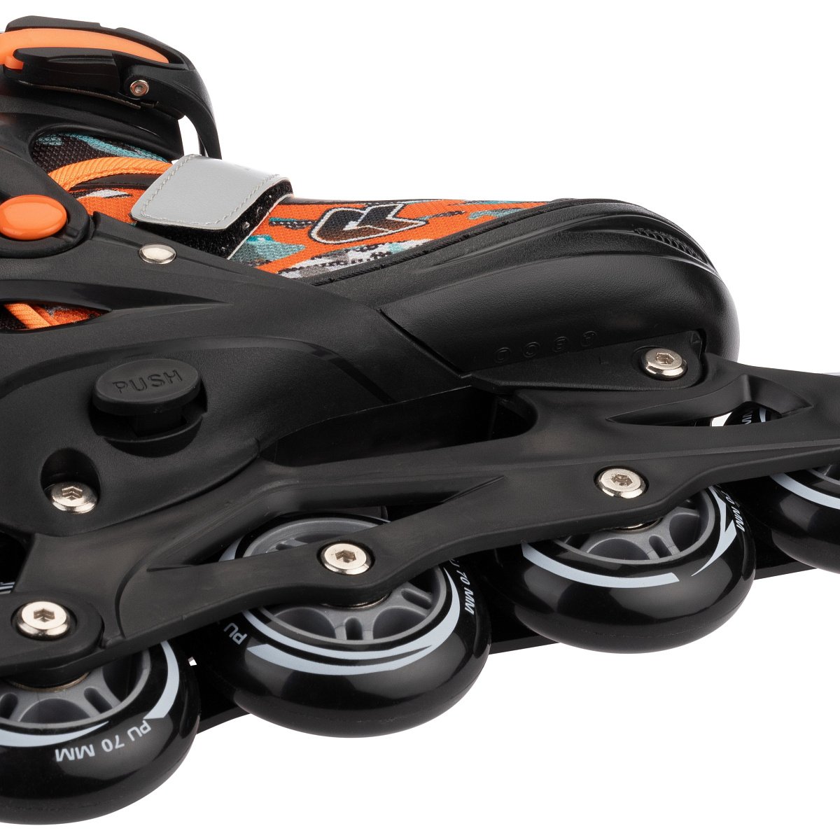 Раздвижные роликовые коньки Fntm Orange