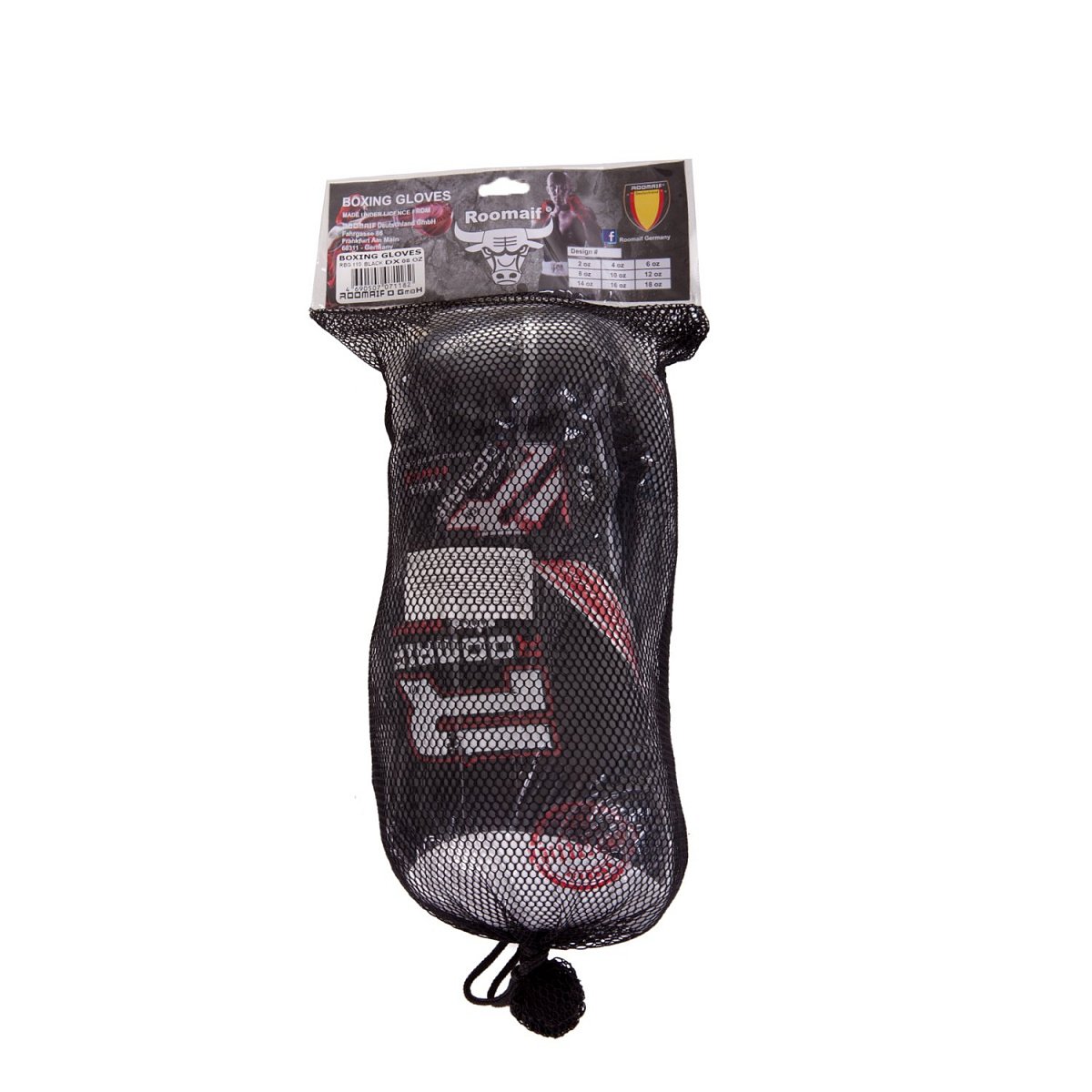 Боксерские перчатки RBG-110 Dx Black