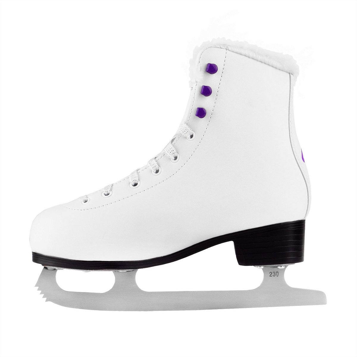 Фигурные коньки CK-SF2200 Violet (фонарик в подарок)
