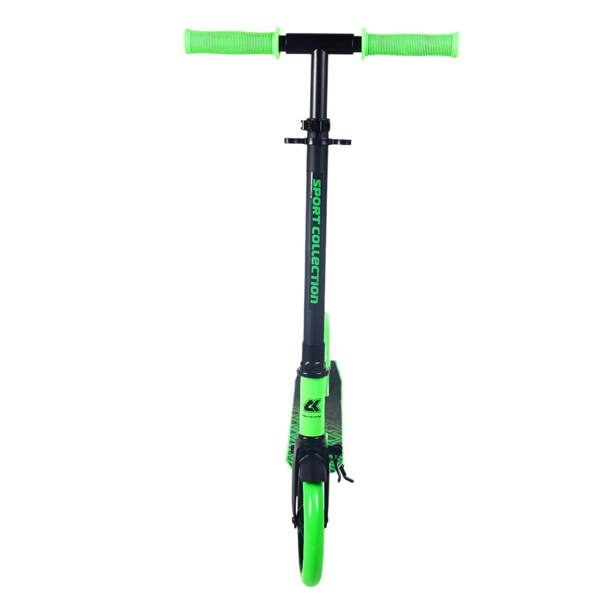Самокат CK-SA200-2 200мм green (фонарь и наклейка в подарок)