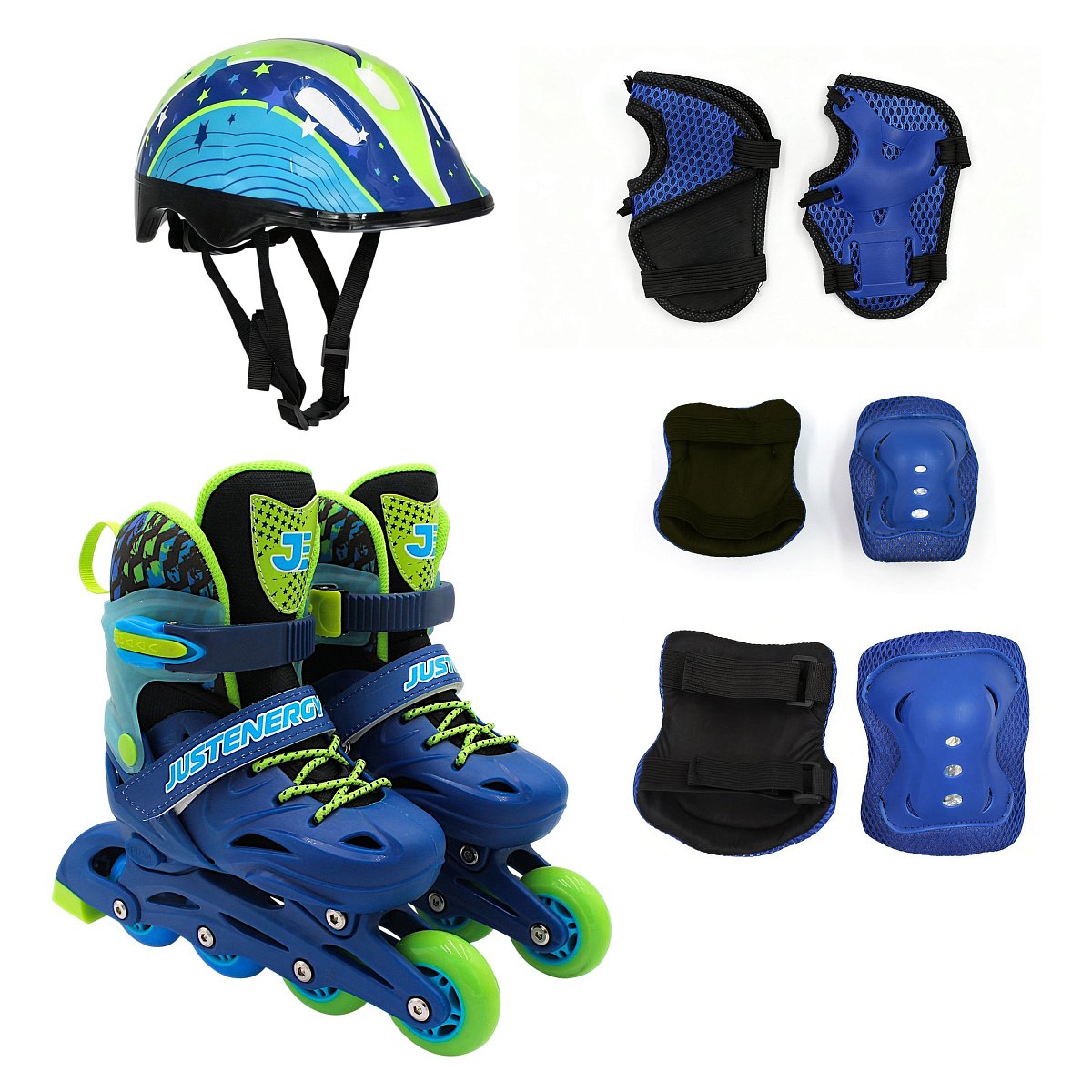 Роликовый комплект JE-SK-P580-55-SET Blue
