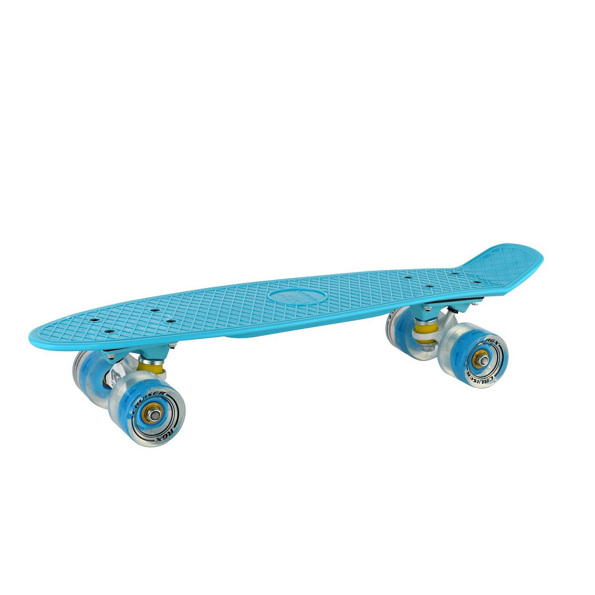 Мини-круизер PNB-01GW (22") Blue светящиеся колеса