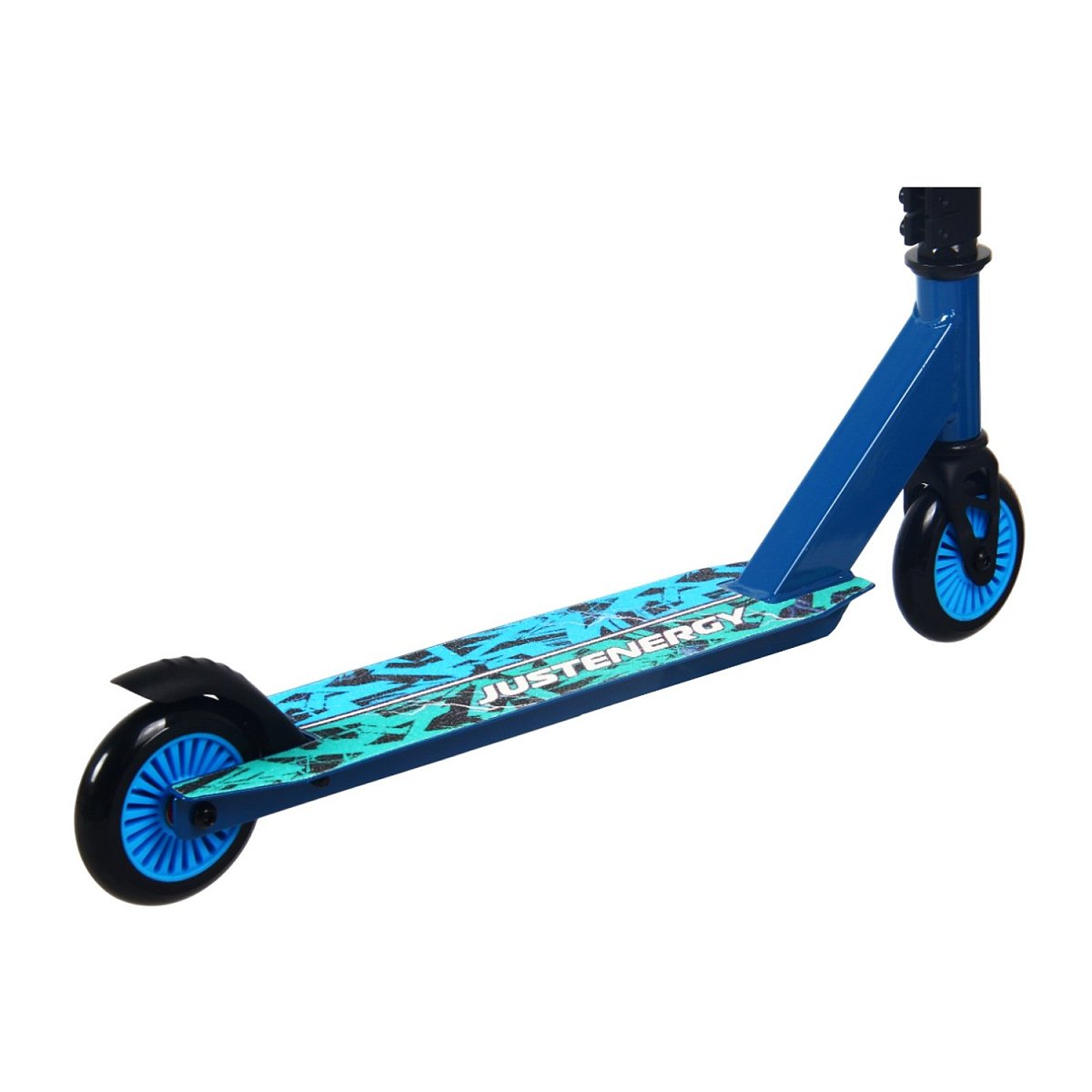 Самокат трюковый JE-ST100-20 100мм blue