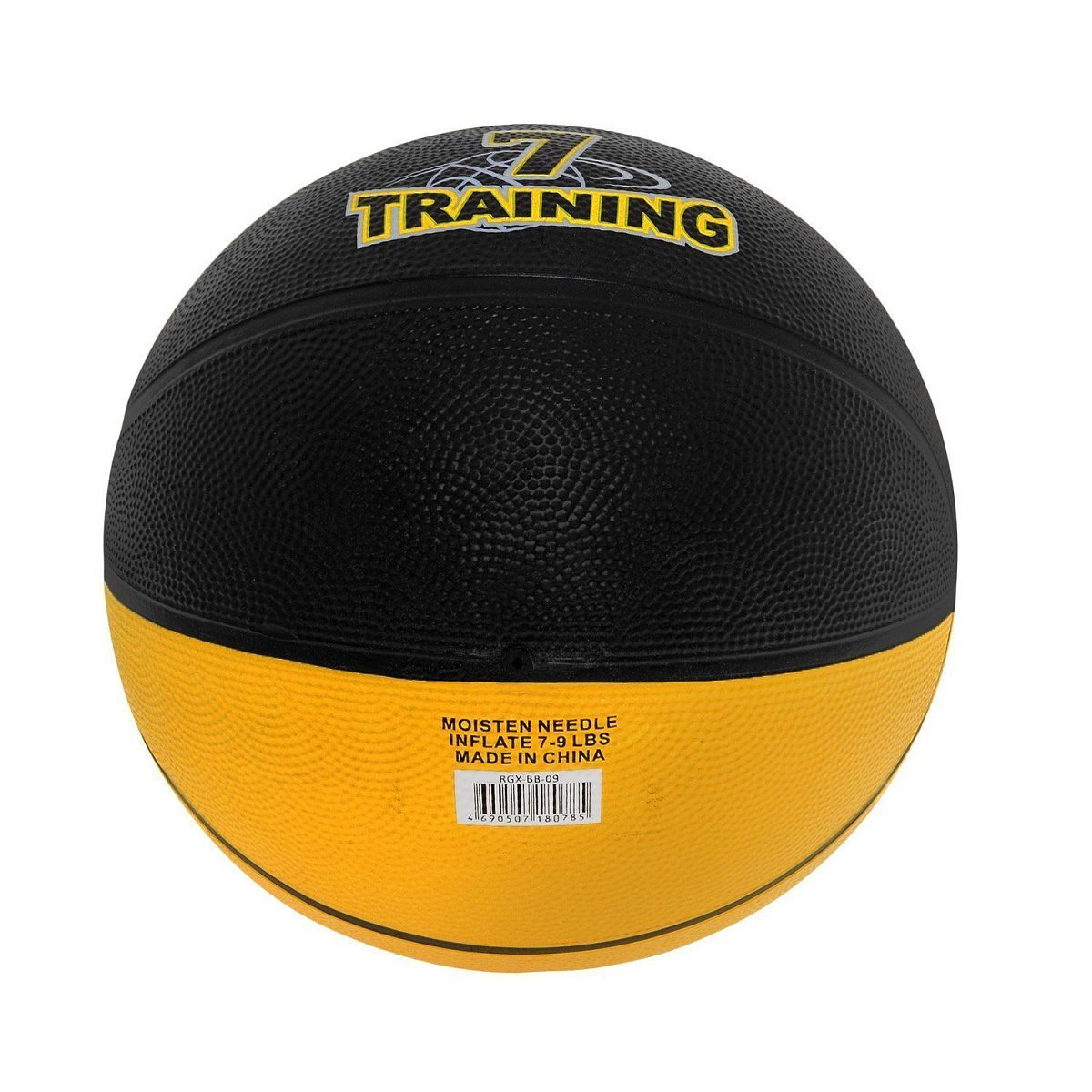 Мяч баскетбольный RGX-BB-09 Black/Yellow Sz7