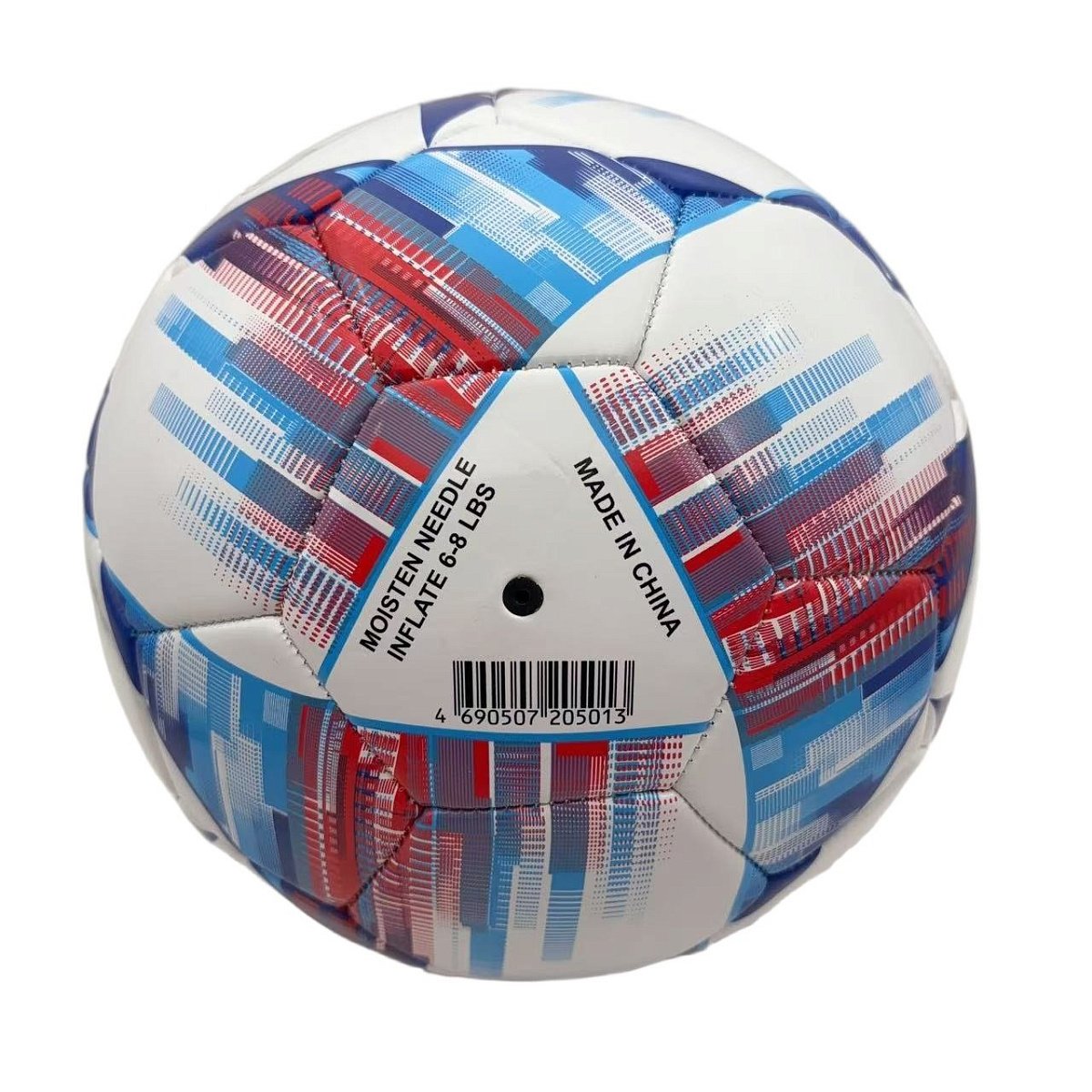 Мяч футбольный RGX-FB-1726-Blue-Red Sz5