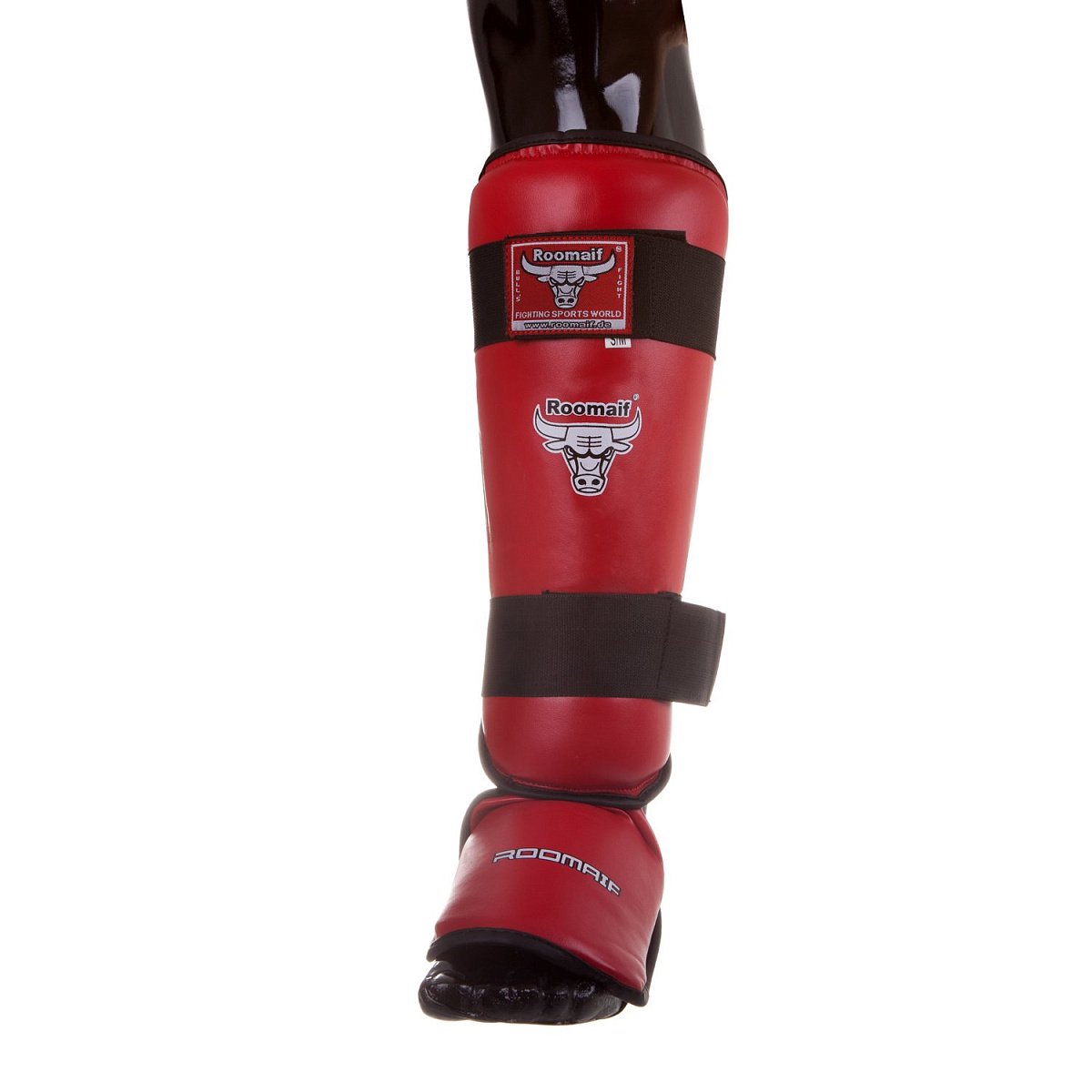 Щитки-полуфуты RKS-224 Red/Black 