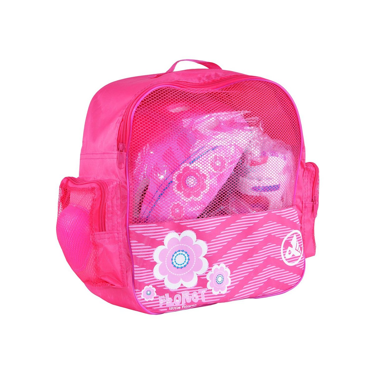 роликовый комплект FLRT white-pink-blue