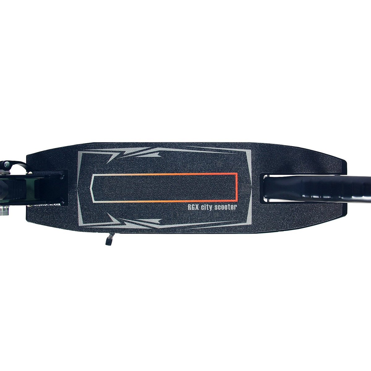 Самокат GNS 200мм black (100% алюминий, передний амортизатор)