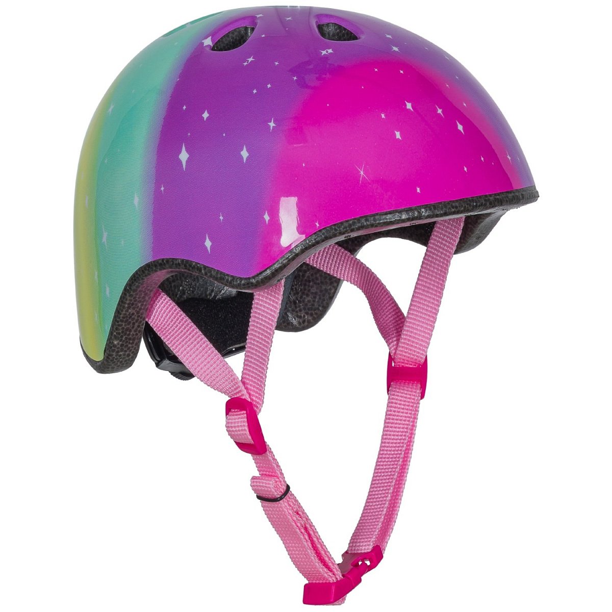 Шлем детский Kask-2 радужный с регулировкой размера