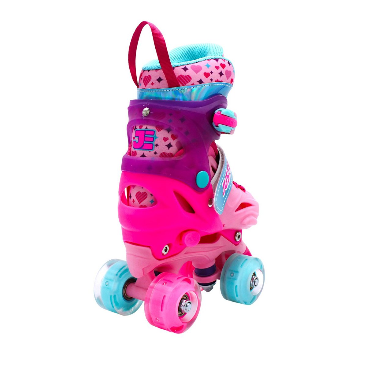 Роликовые коньки КВАДЫ JE-SK-SQ-590-81 Pink