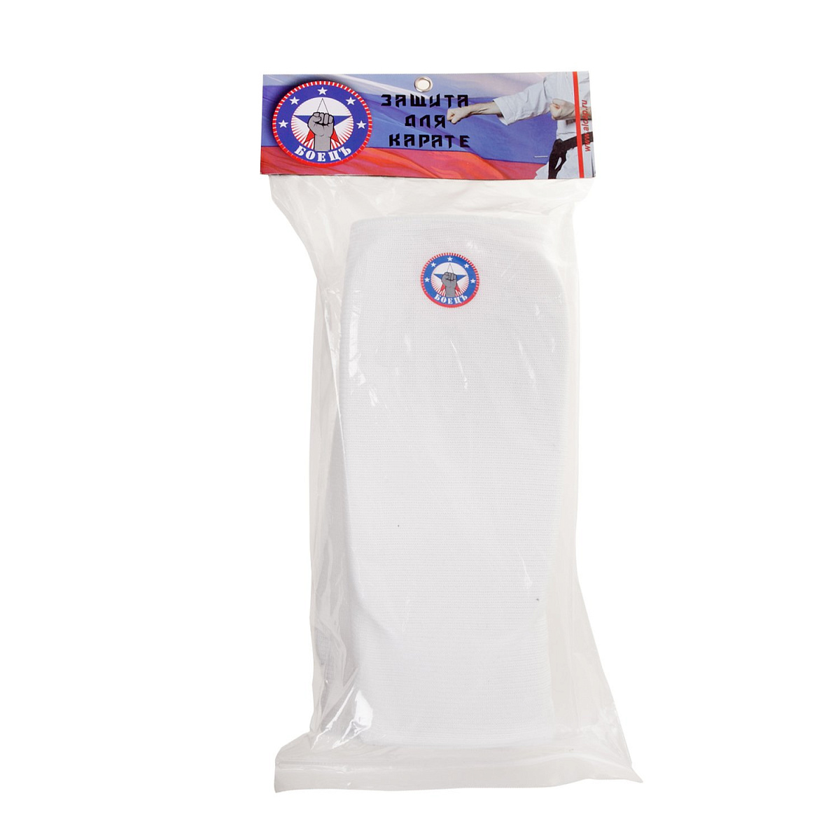 Защита голени для каратэ 7482 white