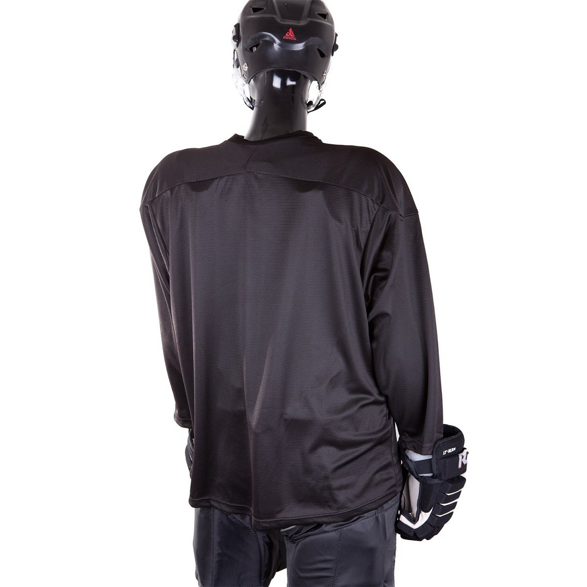 Джемпер хоккейный HS-07 black Junior (черный)
